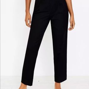 LOFT brushed flannel pull on trousers. NWT